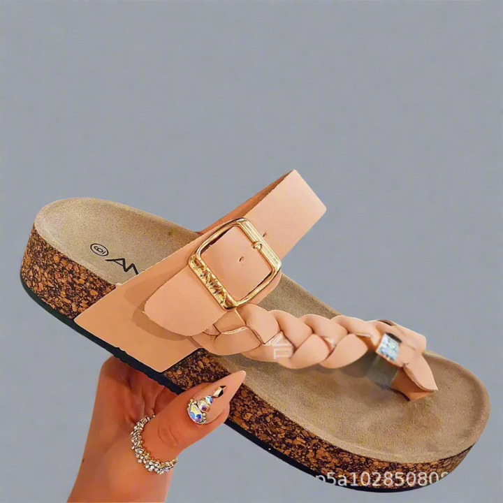 Josepha | Bequeme Lederpantoletten aus hochwertigen Materialien für den Sommer