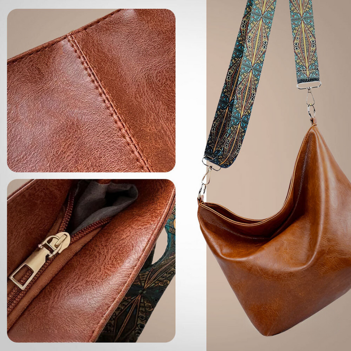 Freya | Zeitlose Vintage Schultertasche