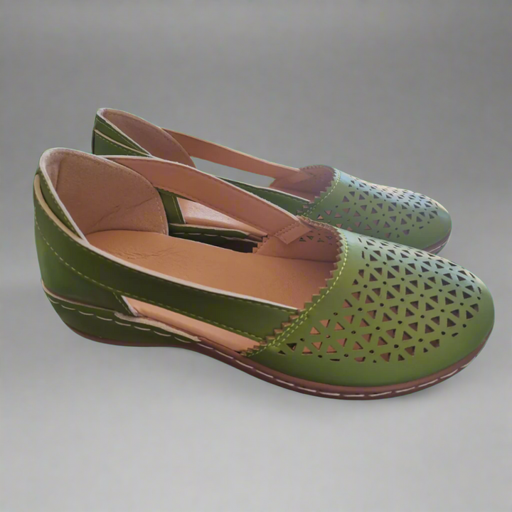 Leandra | Bequemer orthopädischer Pantoffel aus hochwertigem Material