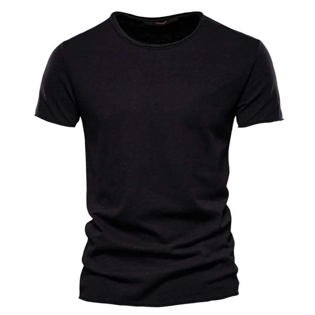 Gabriel – Klassisches T-Shirt Herren Zeitlos Elegant