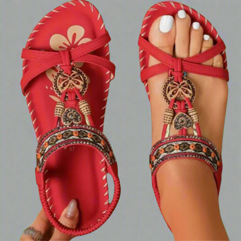 Corinna – Handgemachte Damensandalen Hochwertig Bequem