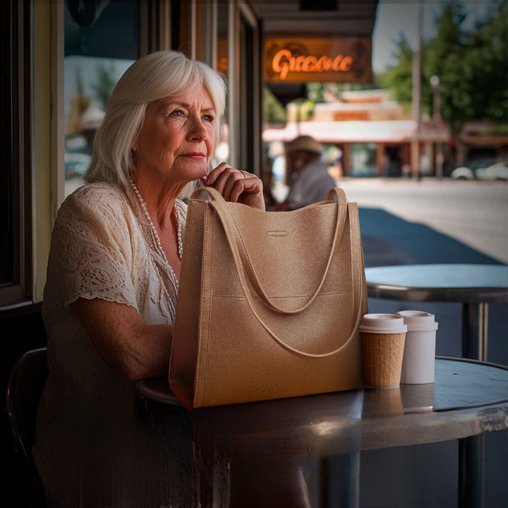 Talia | Luxus-Handtasche aus weichem Leder