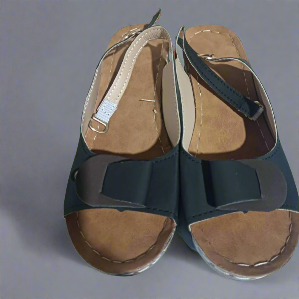 Clara | Retro Wedge Sandalen für Frauen – Komfort und Stil