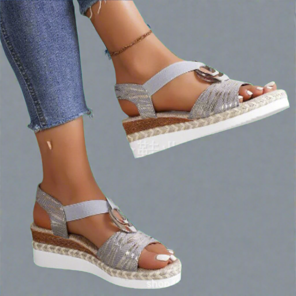 Klarisse | Premium-Orthopädische Sandale in Mondform für perfekten Komfort