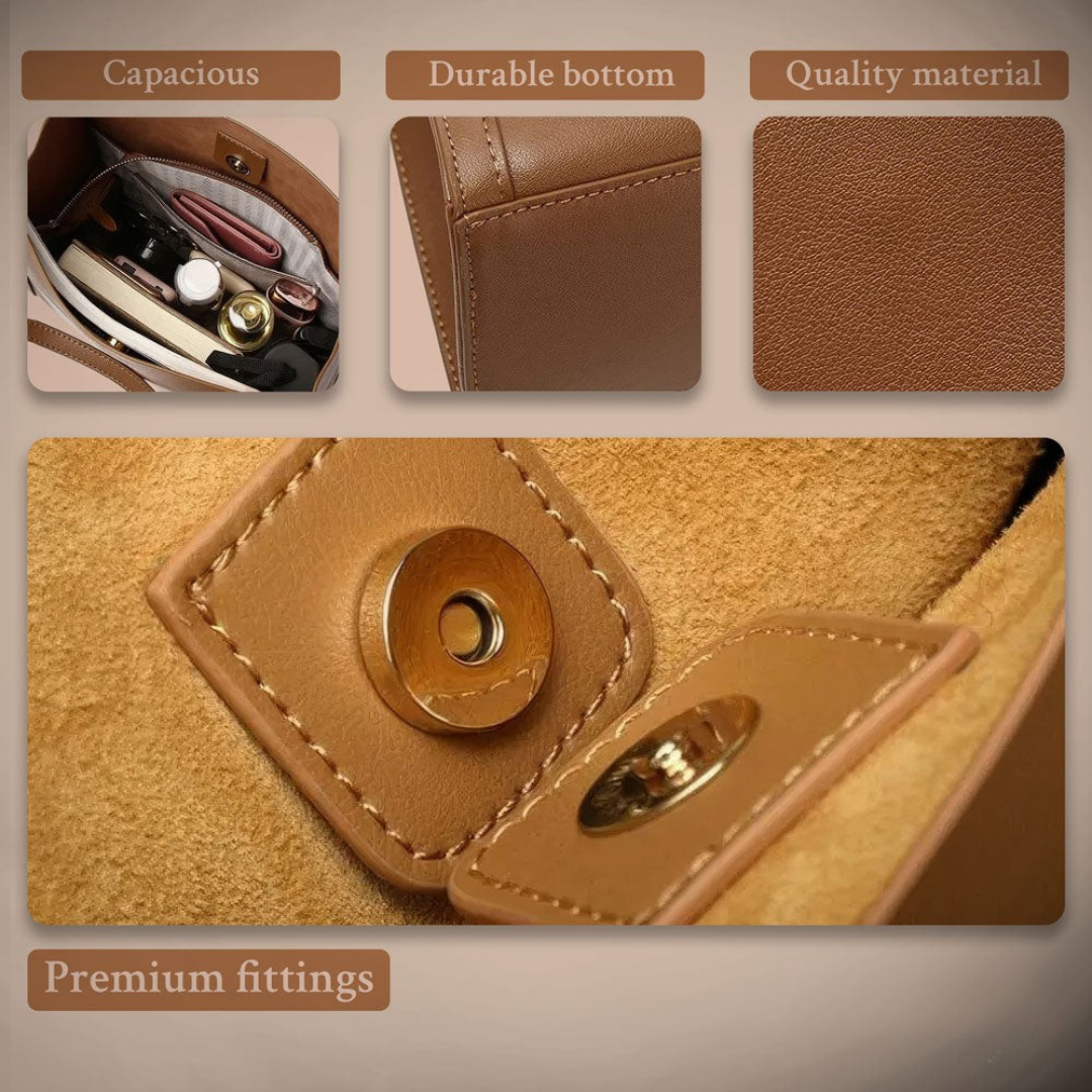 Talia | Luxus-Handtasche aus weichem Leder