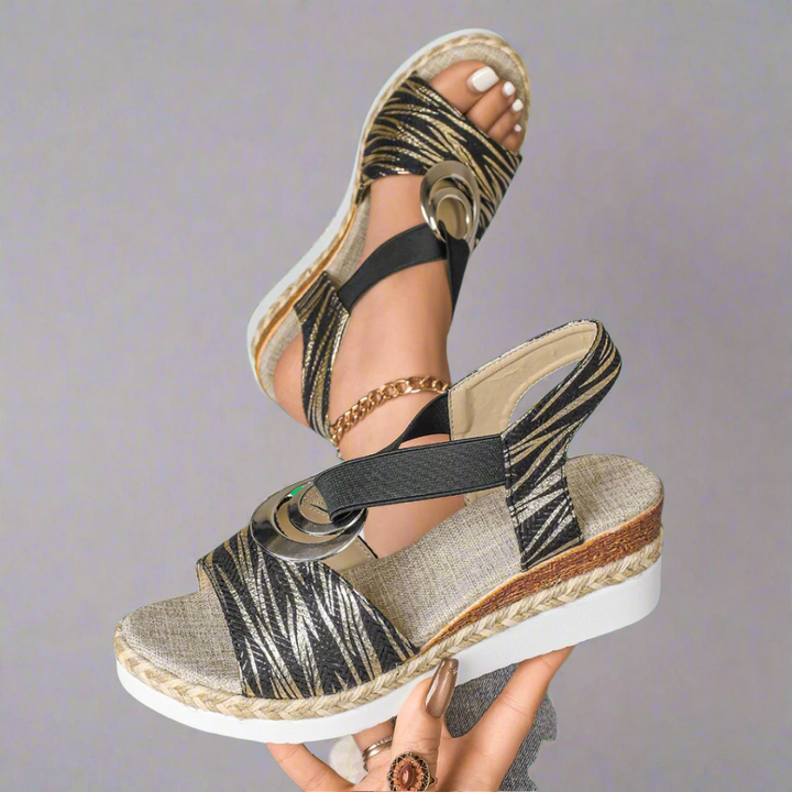 Klarisse | Premium-Orthopädische Sandale in Mondform für perfekten Komfort