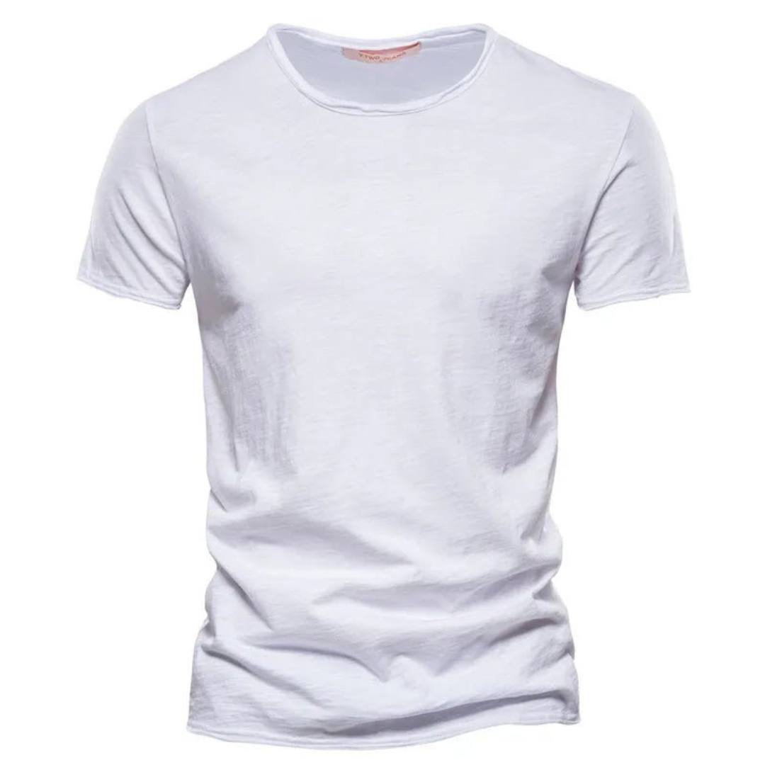 Gabriel – Klassisches T-Shirt Herren Zeitlos Elegant