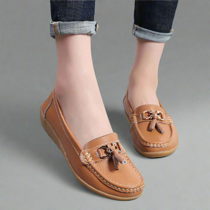 Ulfrida – Orthopädische Lederschuhe Damen Komfort Elegant