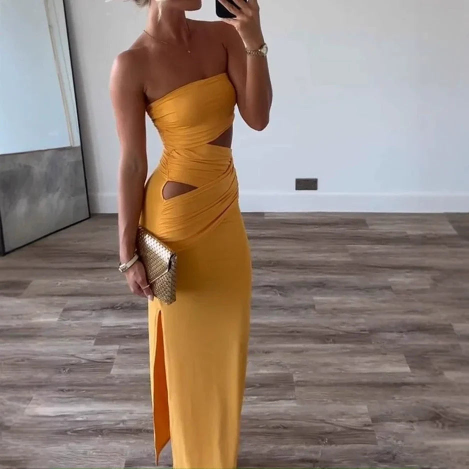 Gema | Wickelkleid mit Ausschnitt