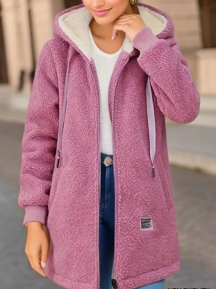 Belinda – Damenjacke Mittellang mit Fleece-Futter Elegant