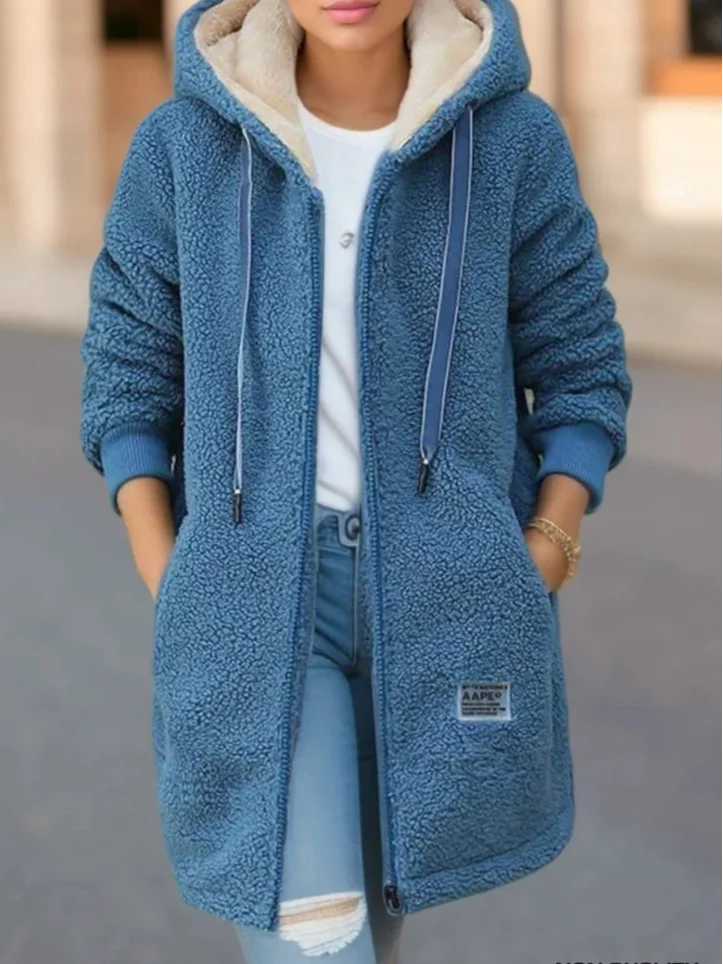 Belinda – Damenjacke Mittellang mit Fleece-Futter Elegant