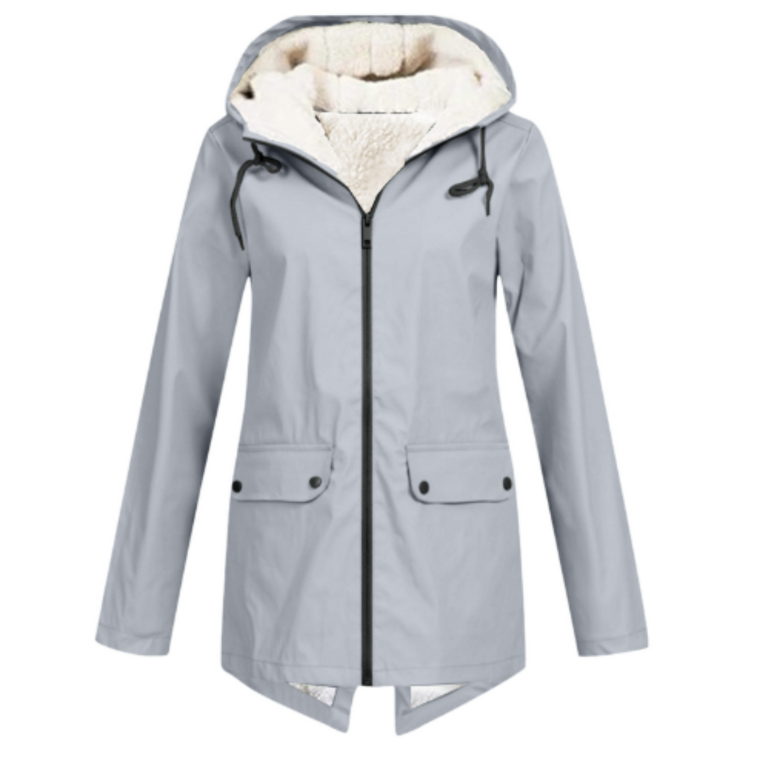 Viola – Damen Regenjacke Elegant Wind- und Wasserabweisend