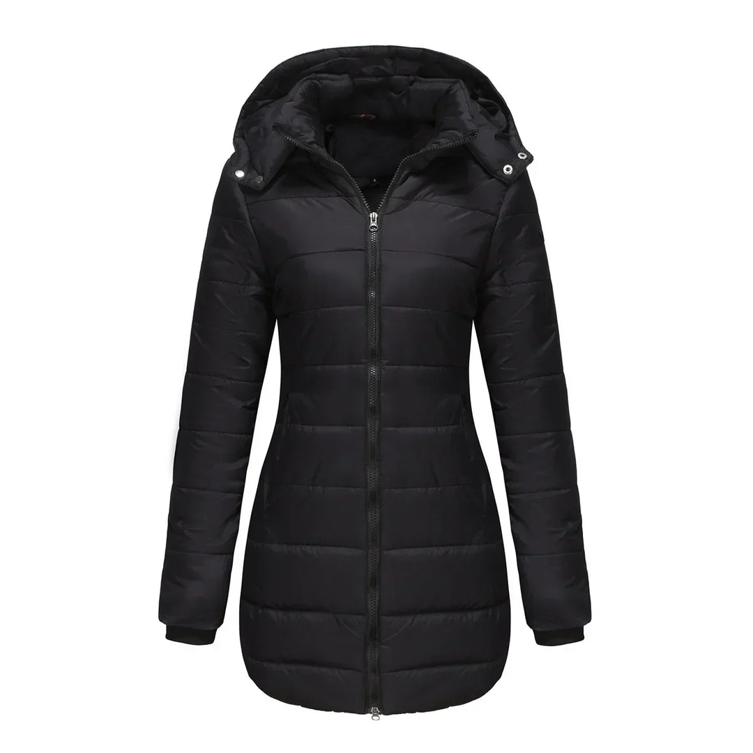 Bernadeth – Elegante und Warme Damen Winterjacke mit Daunenfüllung