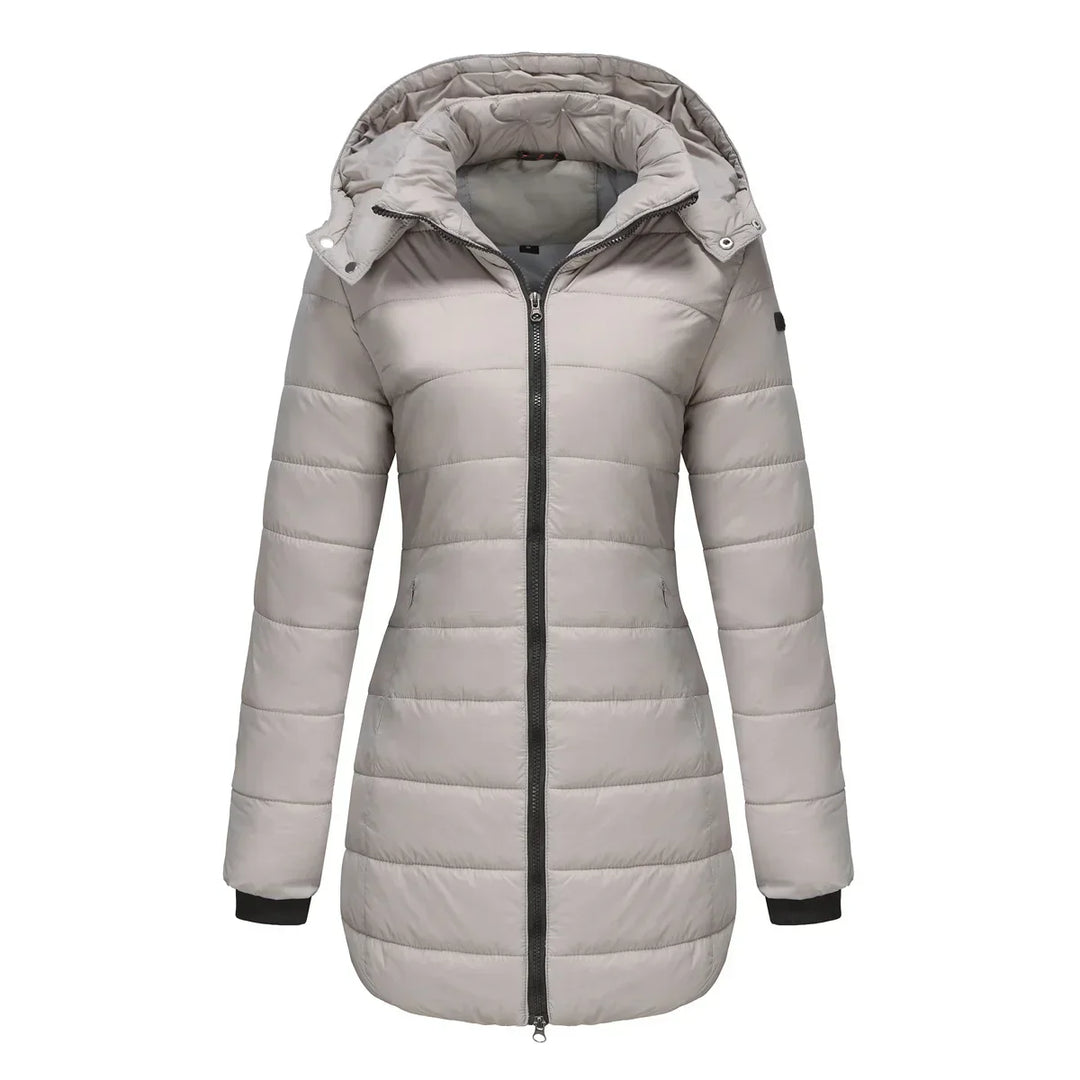 Bernadeth – Elegante und Warme Damen Winterjacke mit Daunenfüllung