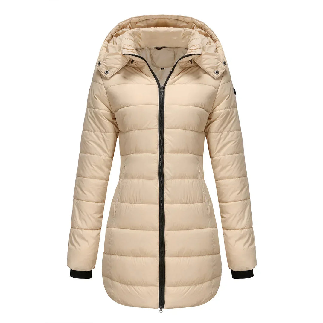 Bernadeth – Elegante und Warme Damen Winterjacke mit Daunenfüllung