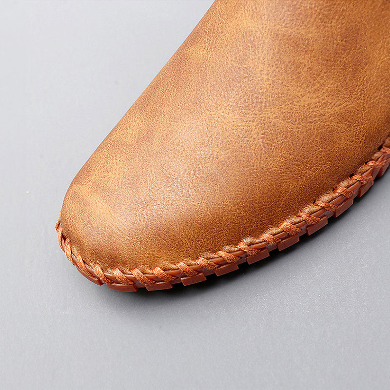 Santorini – Herren Leder-Slipper Klassisch Elegant