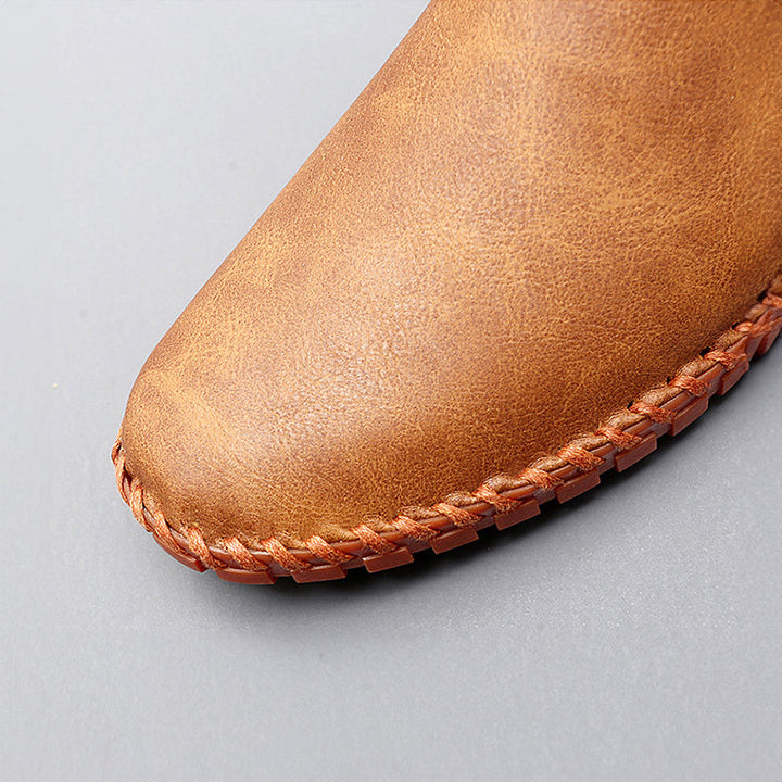 Santorini – Herren Leder-Slipper Klassisch Elegant