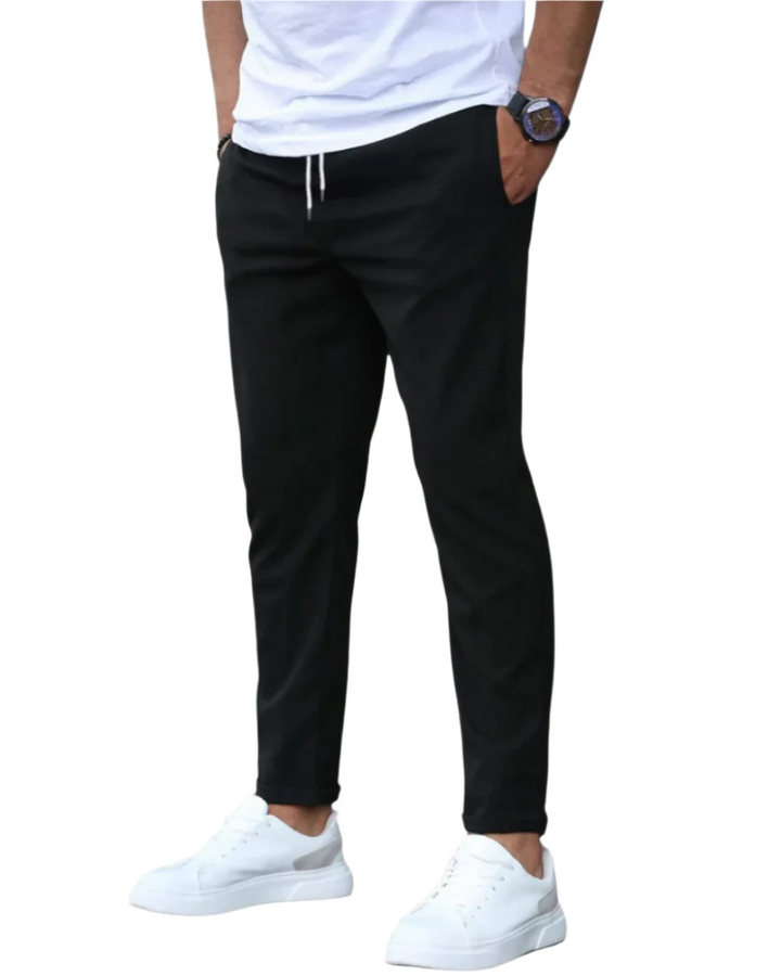 Renato – Herren Stretch-Hose Baumwolle Slim Fit Elegant