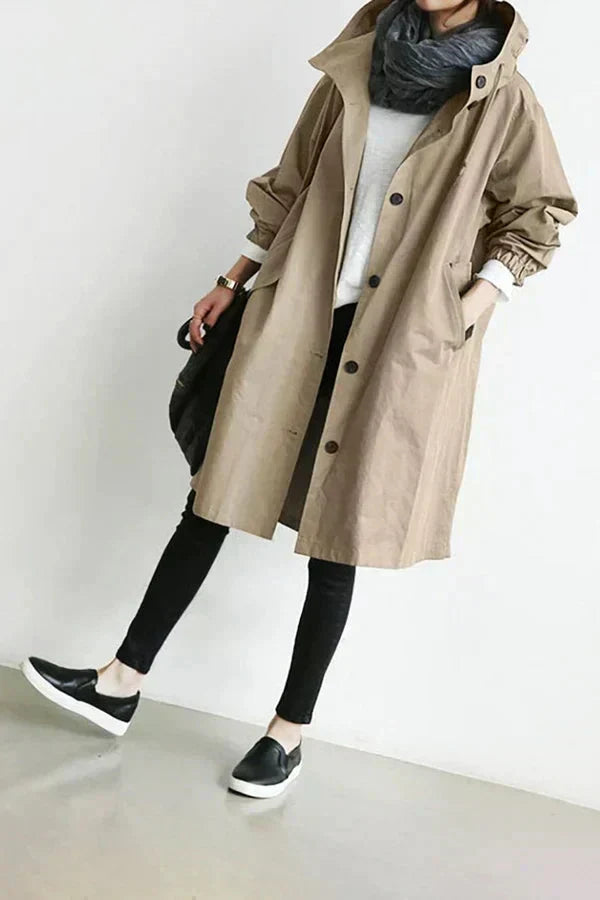 Dorothee – Eleganter, Wasserabweisender Damen-Trenchcoat