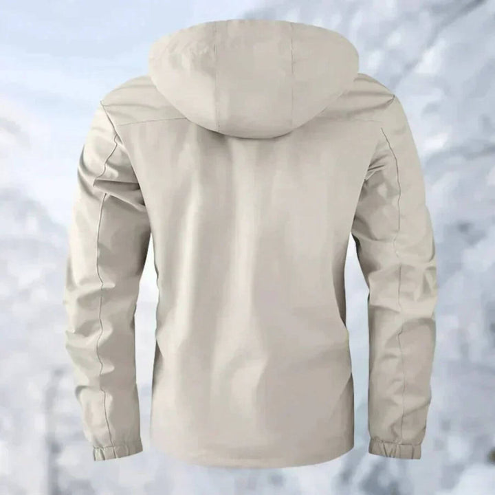 Harden – Herren Winterjacke mit Abnehmbarer Kapuze Wasserabweisend