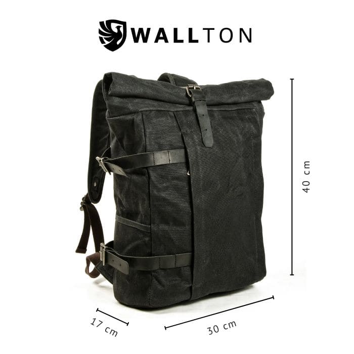 Laptop Rucksack aus Canvas "KINGSTON