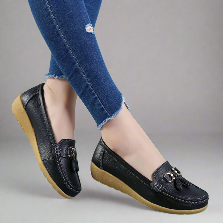 Ulfrida – Orthopädische Lederschuhe Damen Komfort Elegant