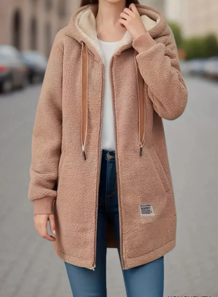 Belinda – Damenjacke Mittellang mit Fleece-Futter Elegant