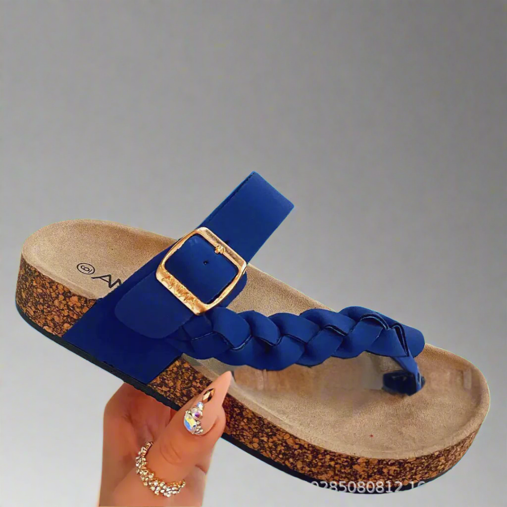 Josepha | Bequeme Lederpantoletten aus hochwertigen Materialien für den Sommer