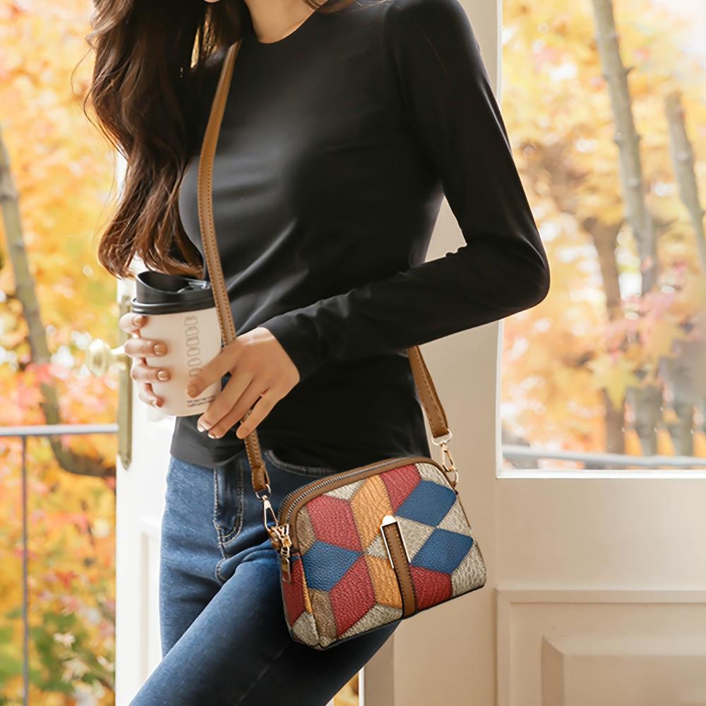 Clio | Mini Crossbody Patchwork Tasche