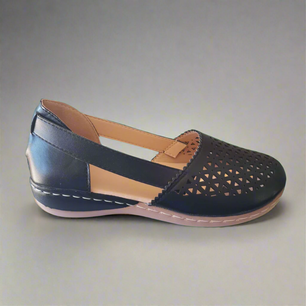 Leandra | Bequemer orthopädischer Pantoffel aus hochwertigem Material