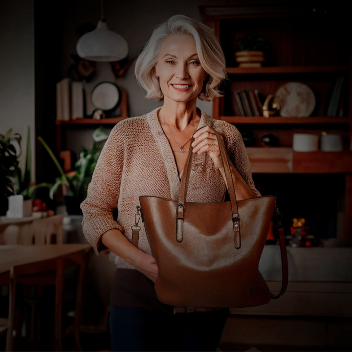 Nicole | Zeitlose Vintage Schultertasche