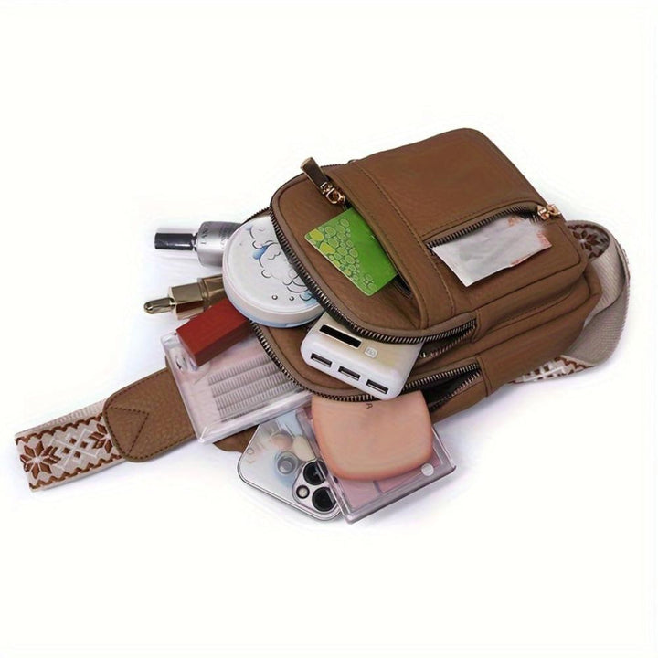 Fiona | Schultertasche mit Rollkoffer