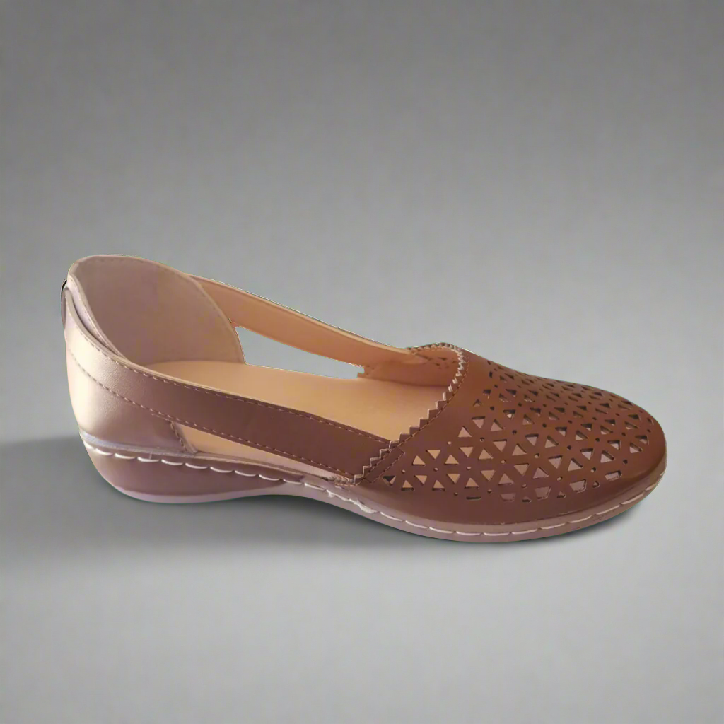 Leandra | Bequemer orthopädischer Pantoffel aus hochwertigem Material