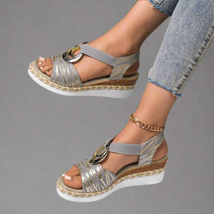 Klarisse | Premium-Orthopädische Sandale in Mondform für perfekten Komfort