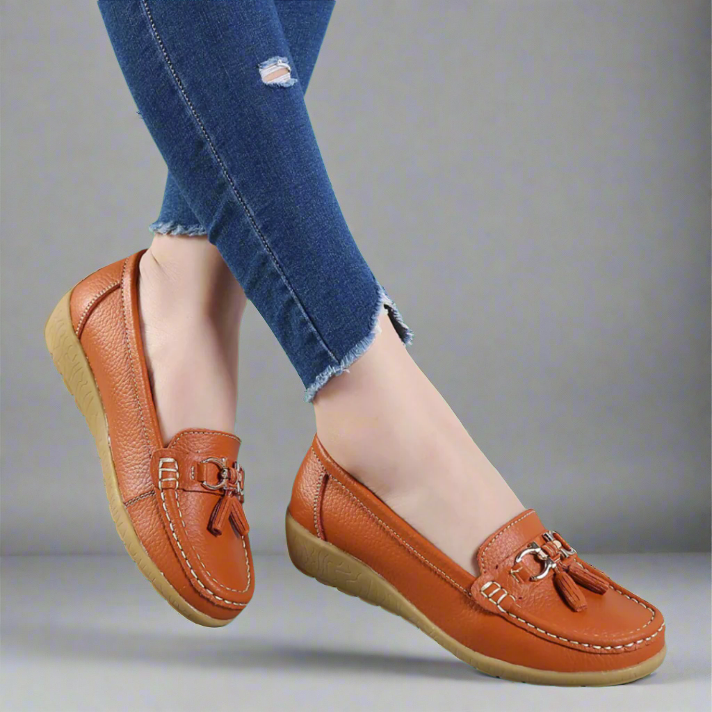 Ulfrida – Orthopädische Lederschuhe Damen Komfort Elegant