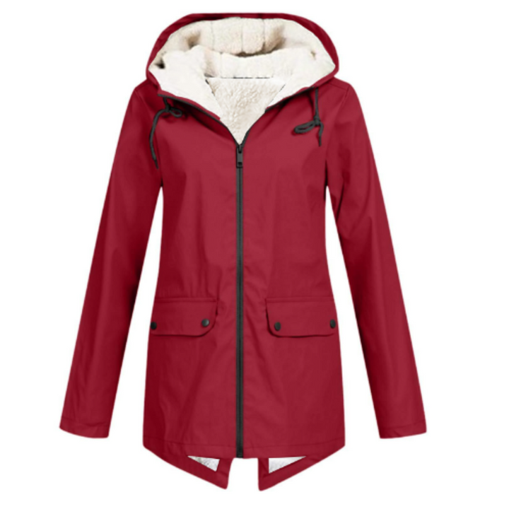Viola – Damen Regenjacke Elegant Wind- und Wasserabweisend