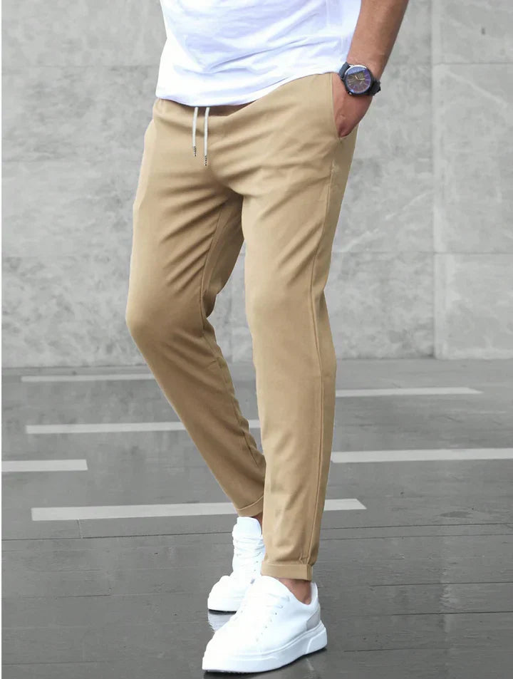 Renato – Herren Stretch-Hose Baumwolle Slim Fit Elegant