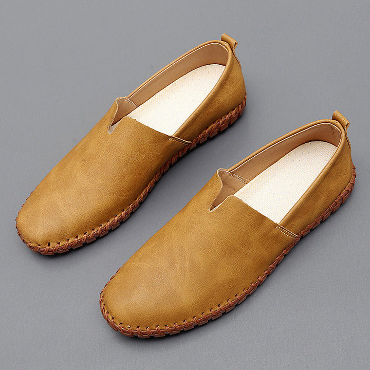 Santorini – Herren Leder-Slipper Klassisch Elegant