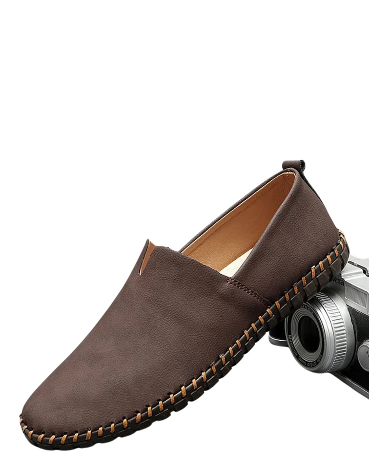 Santorini – Herren Leder-Slipper Klassisch Elegant