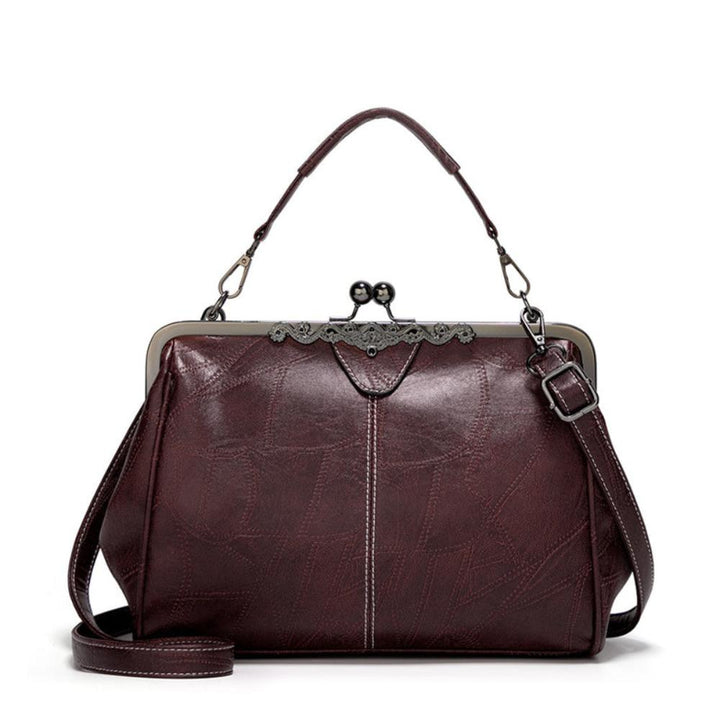 Mila | Zeitlose Vintage Tasche mit elegantem Riegelverschluss