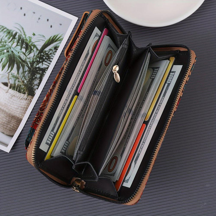 Nina | Boho-Blumen Accessoire Umhängetasche