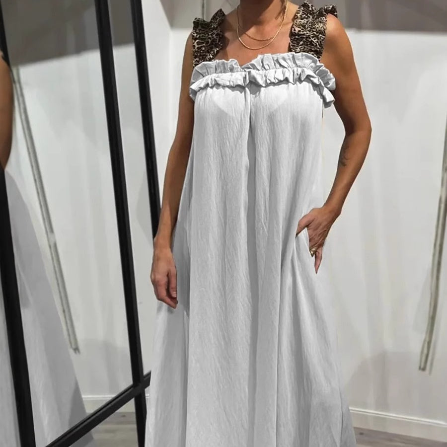 Tabea | Lässiges ärmelloses Kleid mit Taschen